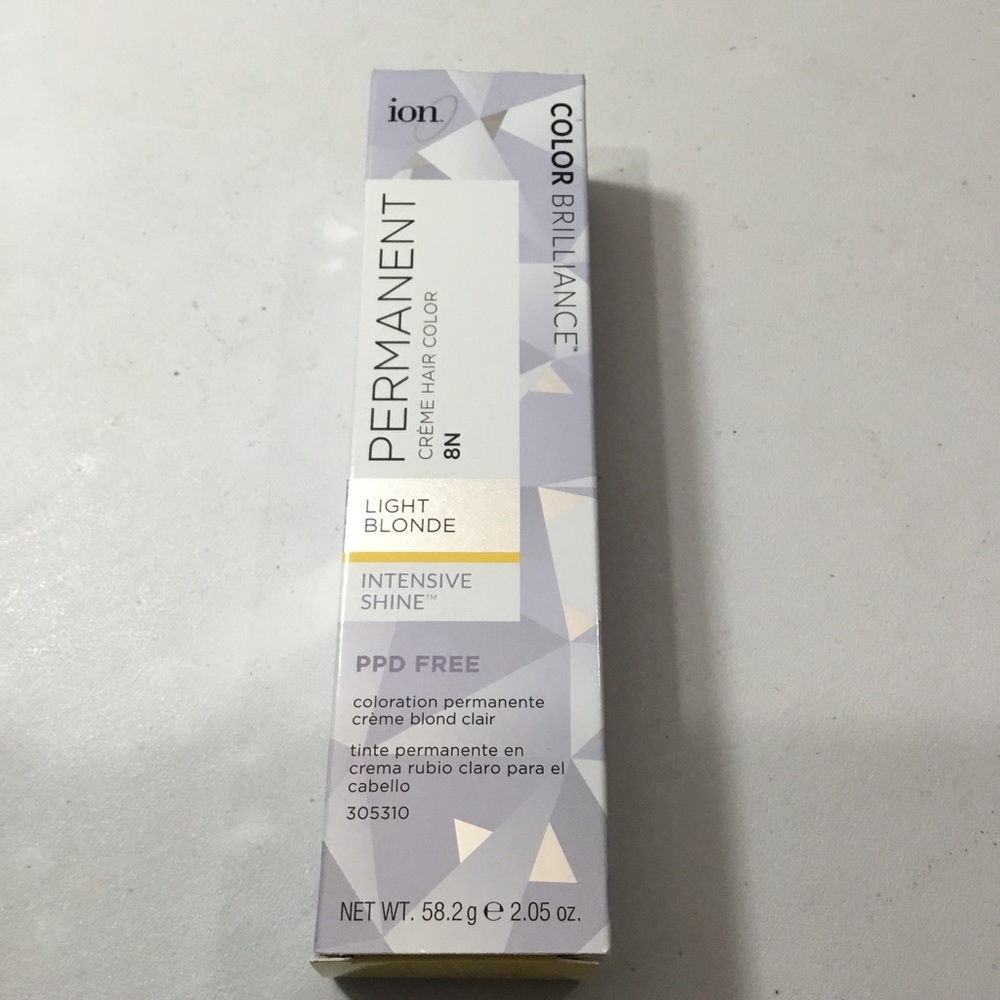 Ion Color Brilliance Hair Color Light Blonde 8N